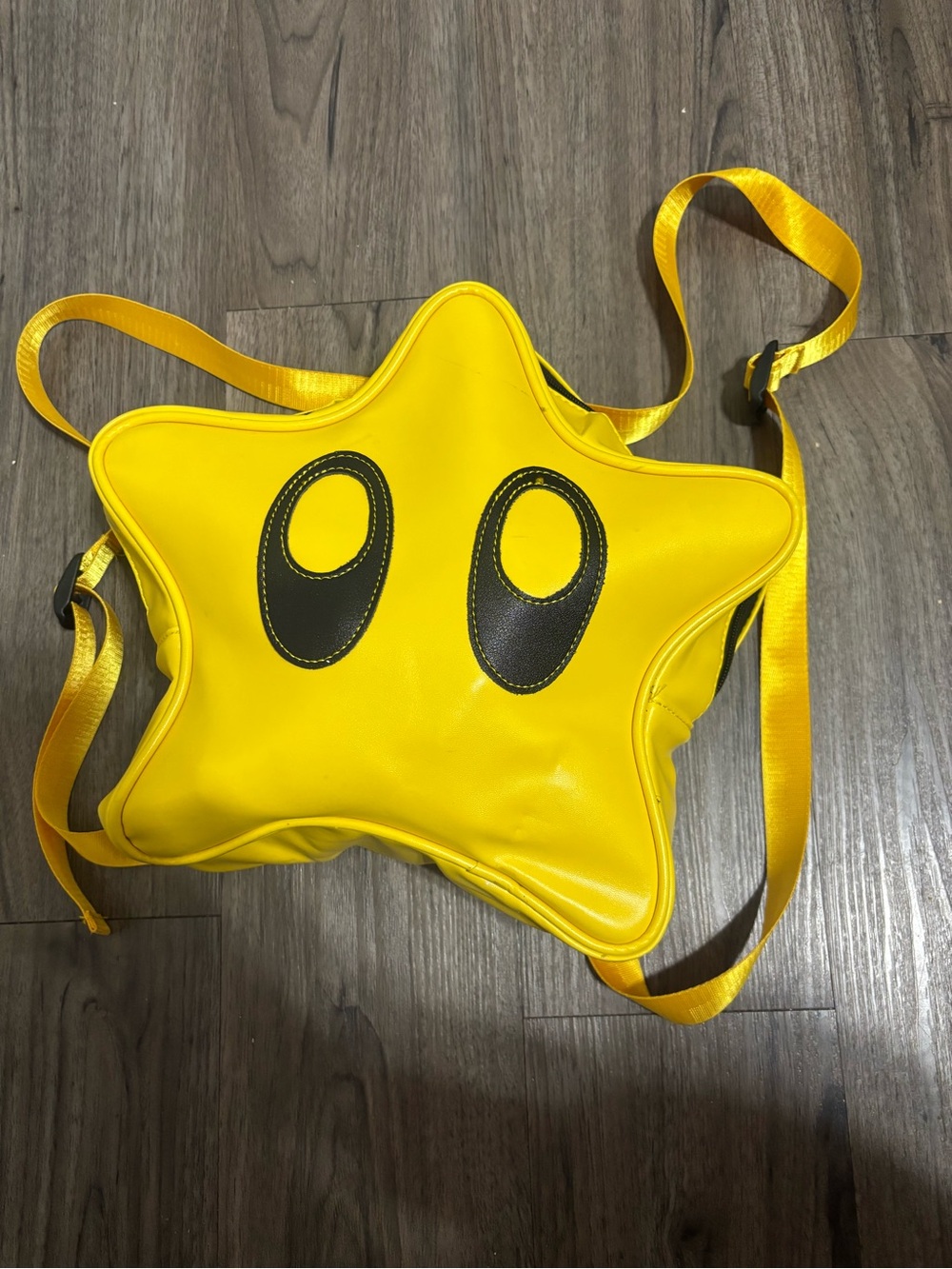 Yellow Star Crossbody bookbag